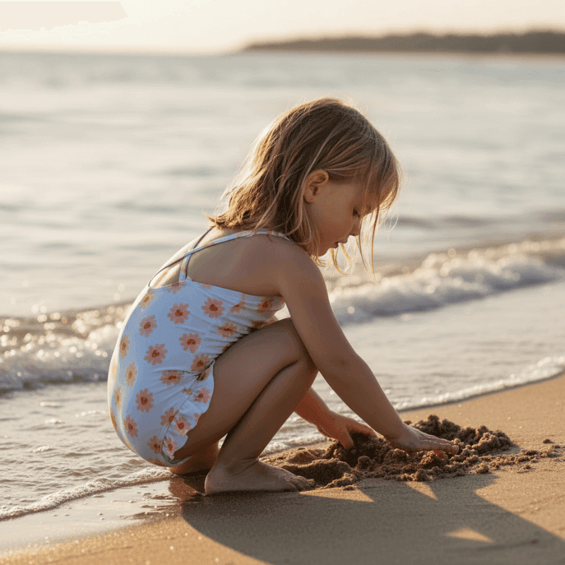 bañador para niña de Swim Essentials es ideal para disfrutar del sol.
