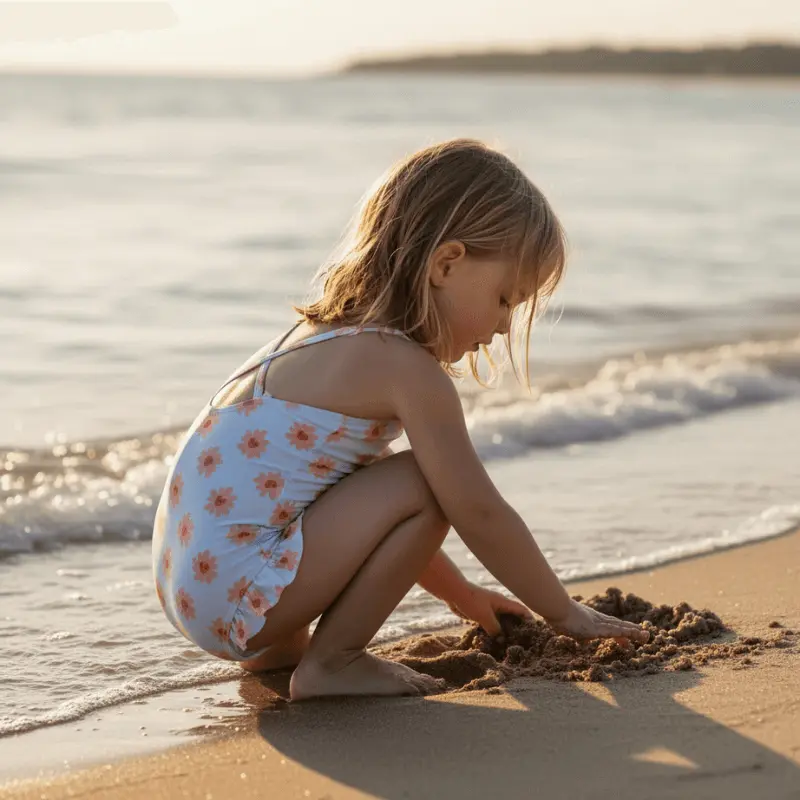 bañador para niña de Swim Essentials es ideal para disfrutar del sol.