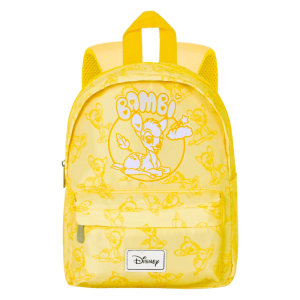 Mochila preescolar ligera Disney Bambi en color amarillo