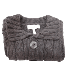 Abrigo de punto gris marengo bebé Chocolat Baby