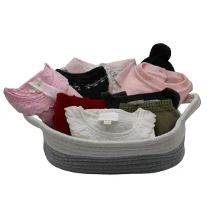 cesta de ropa para bebé niña talla 6 meses Chocolat Baby