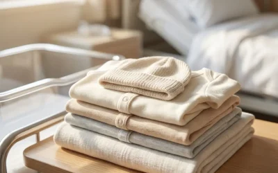 Qué ropa llevar al hospital para el recién nacido