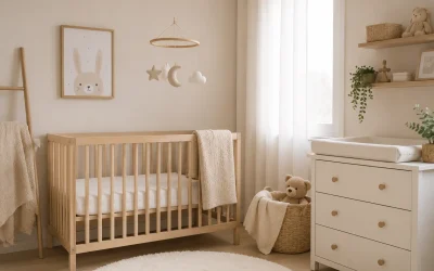 Cómo preparar la habitación del bebé sin excesos